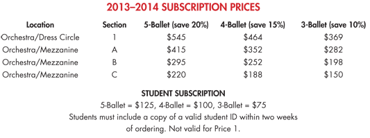 subs pricing seated subs pricing seated